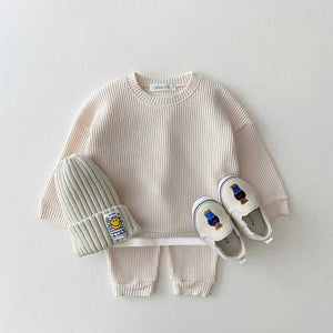 Waffle Cotton Baby Clothing Sets Kids 
