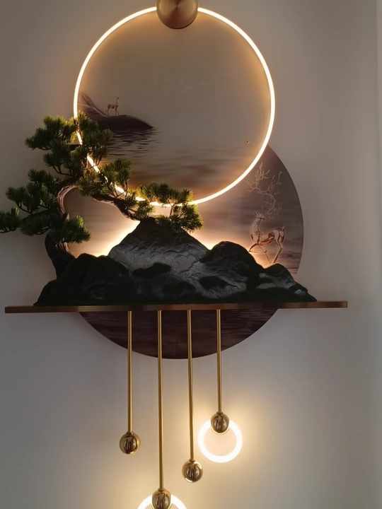3D metal mural 