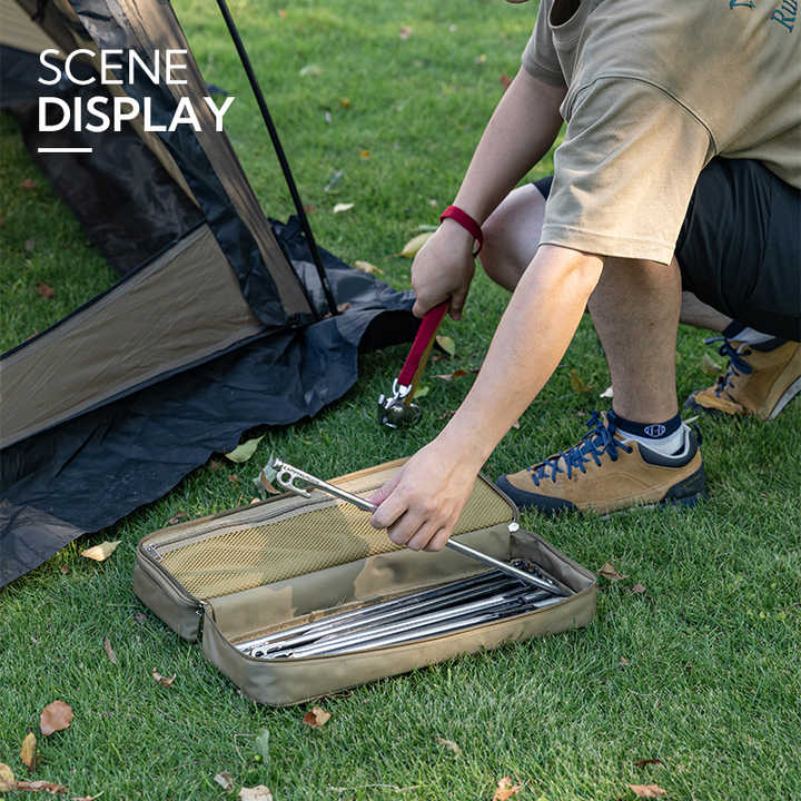 Campingooon مخصص دائم مقاوم للماء قماش نجاة خارجي محمول للتخييم أوتاد خيمة Campingooon Custom Durable Waterproof Outdoor Survival Canvas Portable Camping Tent Pegs