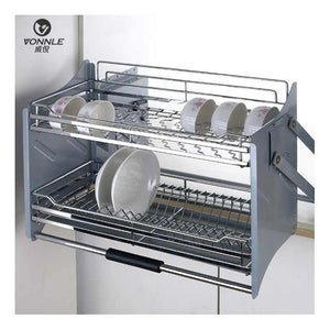 Pull-out storage basket