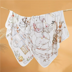 EcoSoft Bamboo Baby Blanket-بطانية أطفال إيكوسوفت