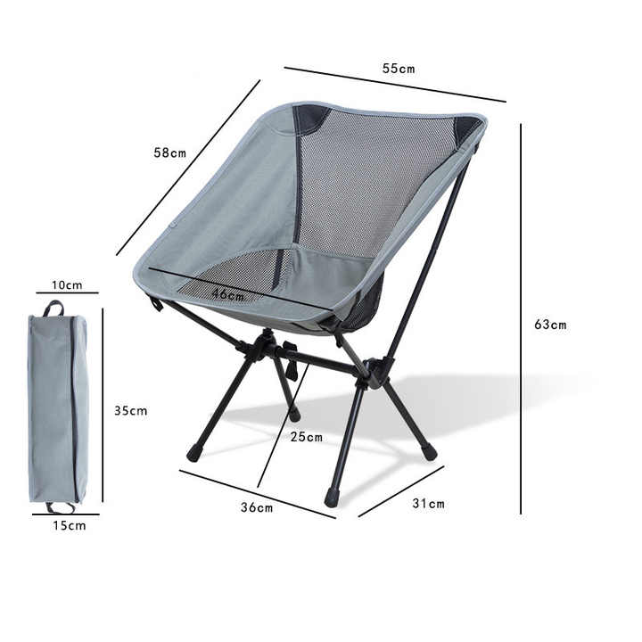 كرسي قمري قابل للطي وخفيف الوزن للبيع الساخن . Hot Sale Lightweight Folding Moon Chair Portable