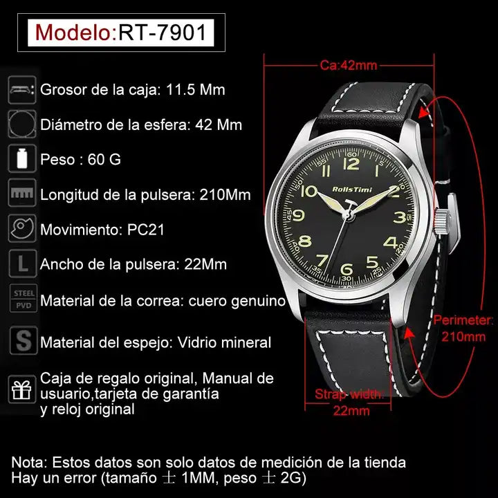 ساعة رولستمي الجديدة لعام 2024، ساعة . New Rolesme Watch Simple Men's Quartz