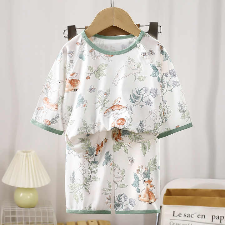 مجموعة ملابس كم طويل