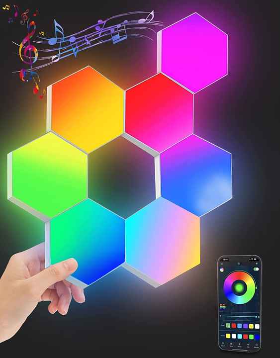 Hexagonal lamps