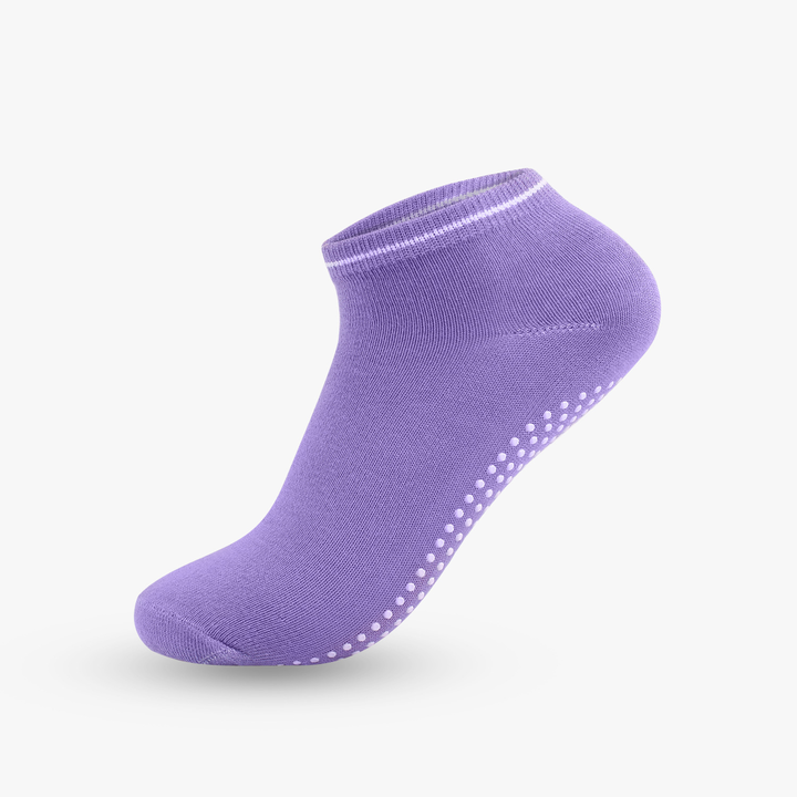 جوارب رياضية ملونة مضادة للانزلاق لليوجا الأورولين للسيدات في جوارب رياضية Candy Color Sports Socks Anti-Slip Grip Yoga Socks Trapoline Women Ankle Socks