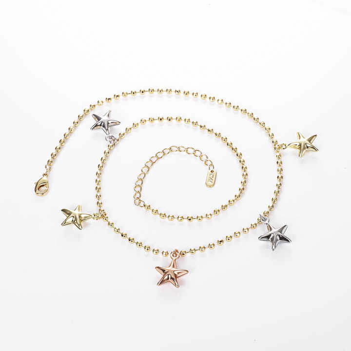 Gold Star Necklace 