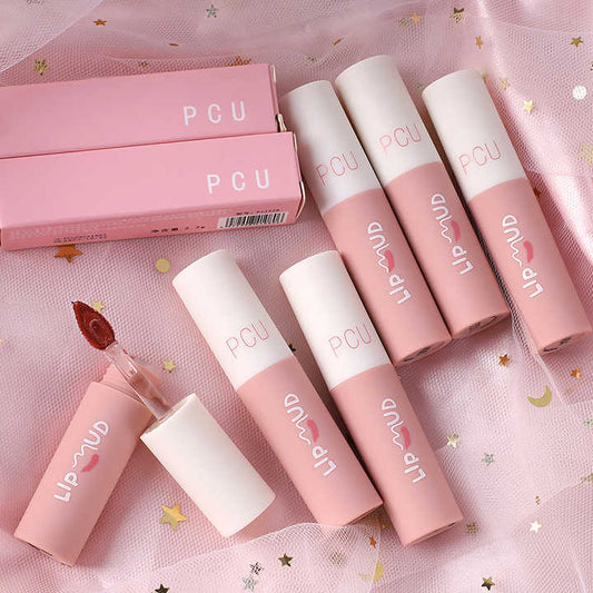 High-value lipstick, colorful lipstick, pink clay, natural lip balm, long-lasting, shiny, velvety, gentle, lip gloss 