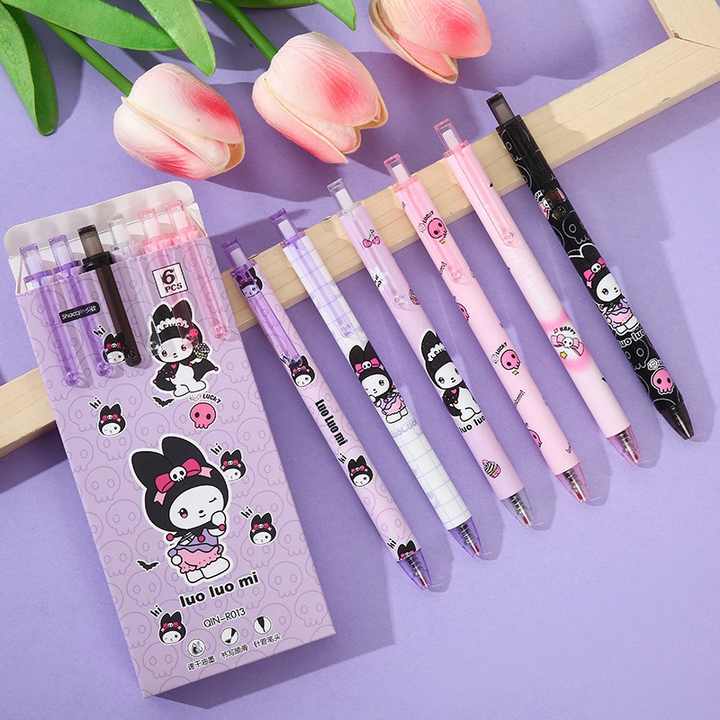 Sanrio Cute Cartoon Retractable Press Gel Pen 