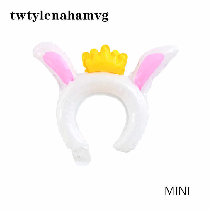 Children's accessories: yellow and white metallic balloon hair accessories 