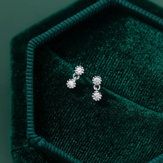 With zircon on 