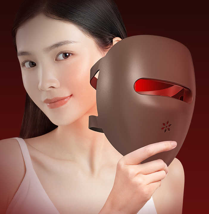 ask Skin Rejuvenation Tighten Red Light - New Facial Tightening Mask for Face and Neck 