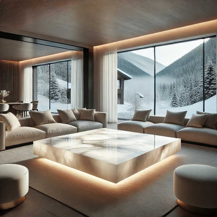 elegant stone tables 