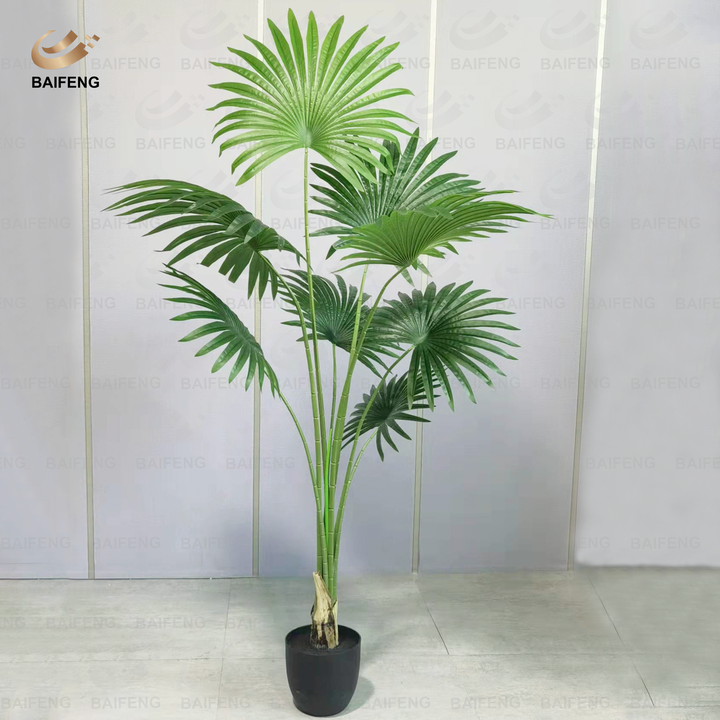 Artificial palm trees