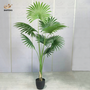 Artificial palm trees