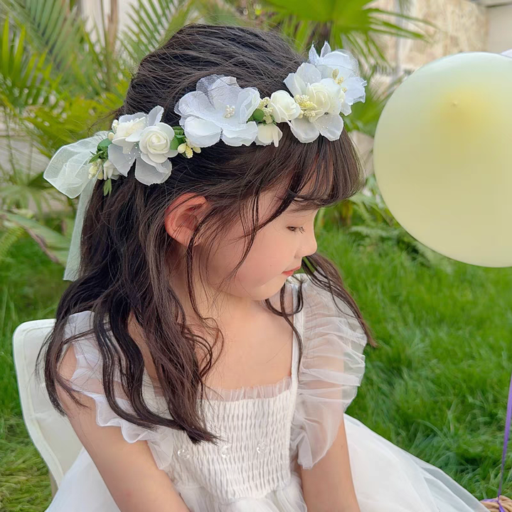 Hair Accessories Kids Accessories Princess Flower Crown 
