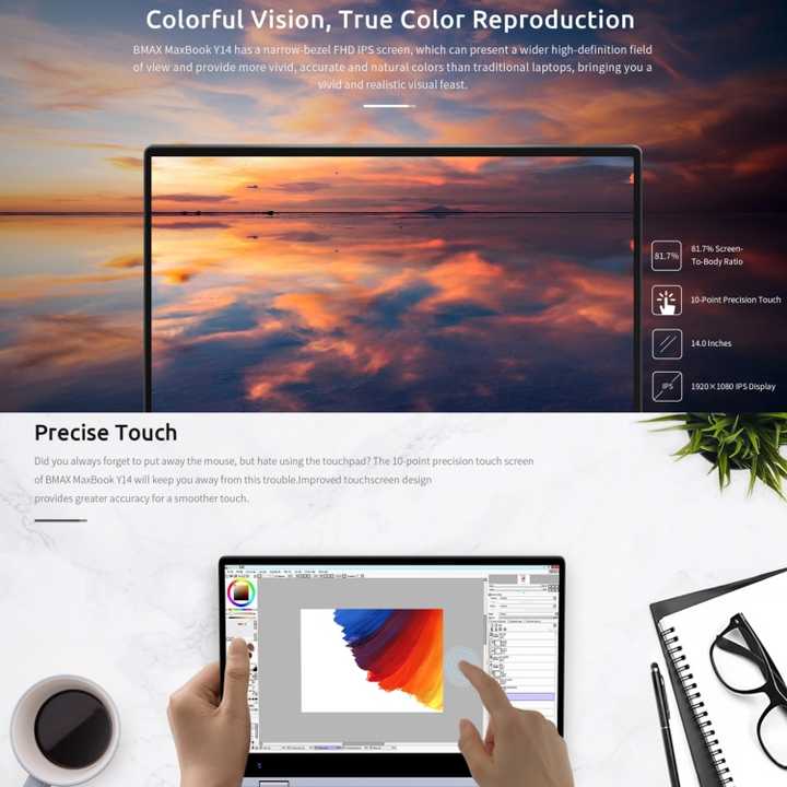 Original BMAX MaxBook Y14, . Original BMAX MaxBook 