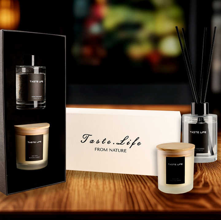 Luxury Candle Set for Birthday Home Indoor Long Lasting Decorative Candle with Candles 