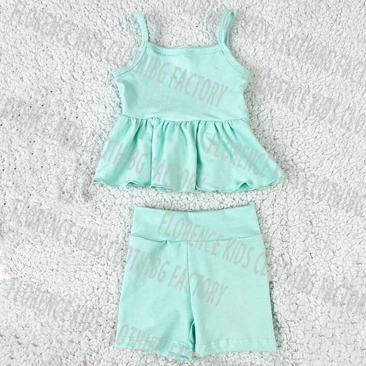 Chica Conjuntos Casual Summer-Summer Clothing Set 