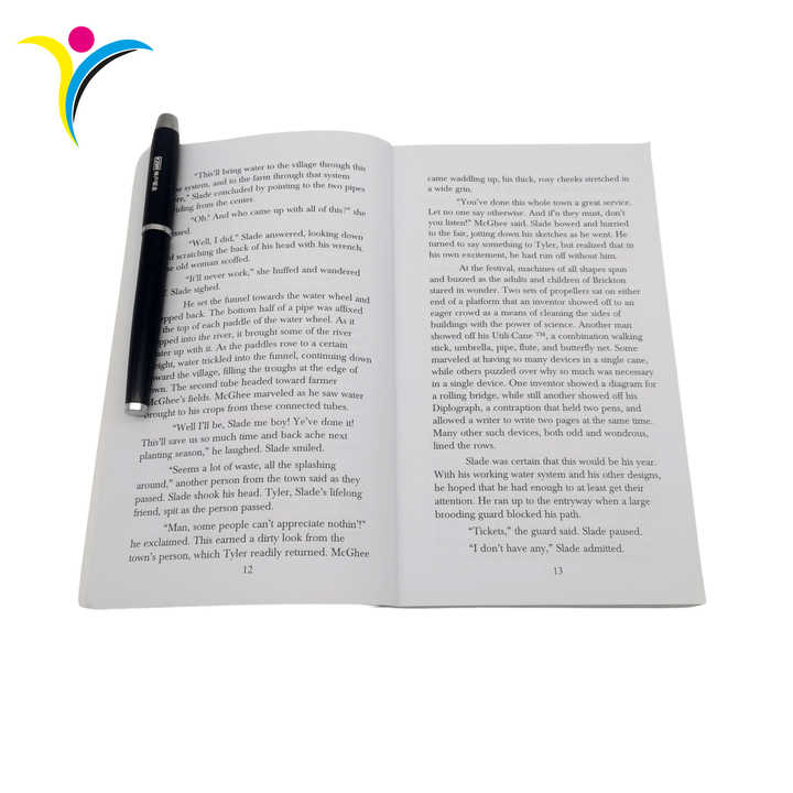 Custom novel book printing abroad 