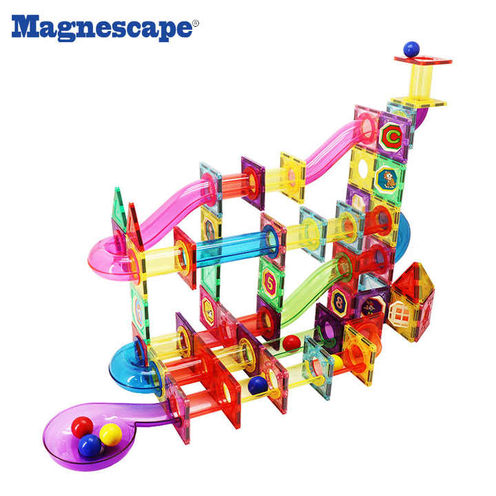 مجموعة ألعاب ماجنيسكيب المغناطيسية الأكثر   Best Selling Magnescape Magnetic Toy Set, 109 Pieces