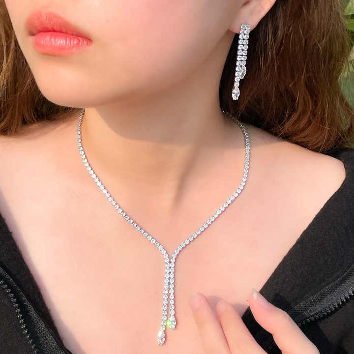 Women's wedding jewelry set 