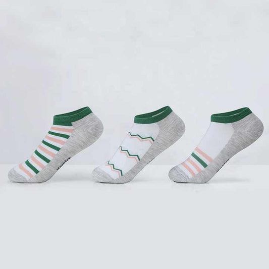 جوارب صيفية للفتيات من القطن بدون رائحة مضادة للميكروبات من الألياف الفضية Girls' Summer Socks, Odorless, Antimicrobial, Silver Fiber Cotton