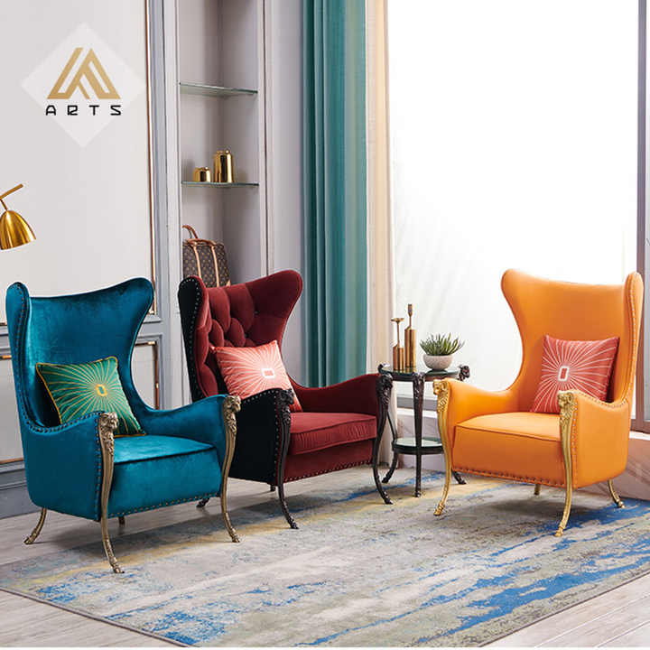 أريكة فردية فاخرة من مصنع صيني ,Luxury single sofa from Chinese factory