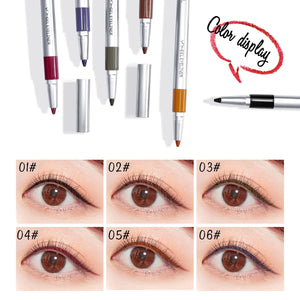 Colorful eyeliner 