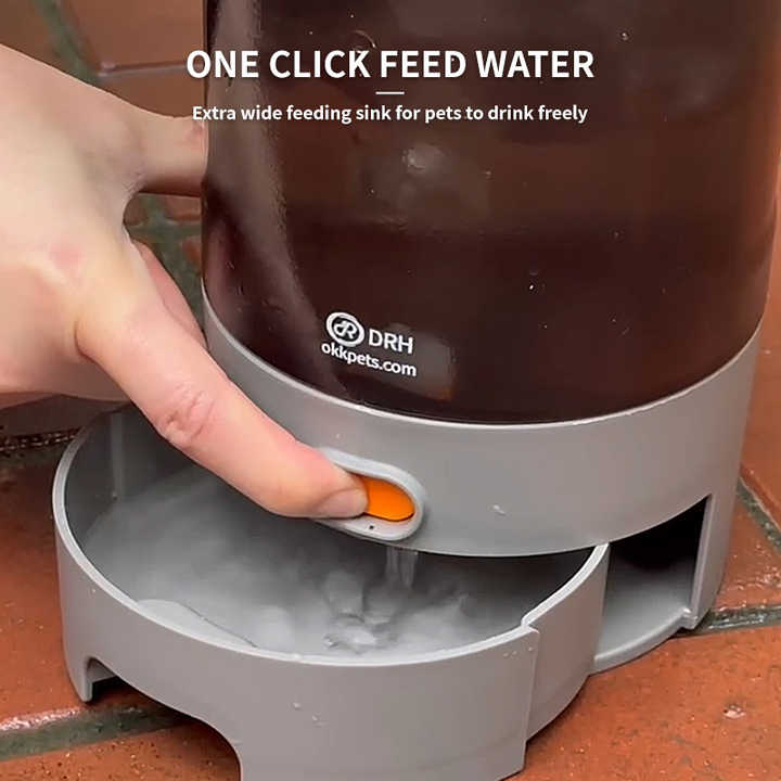 Bowls and Feeders - Portable Water Dispenser for Dogs 