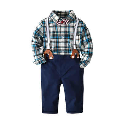 Spanish linen children's formal suits for children 