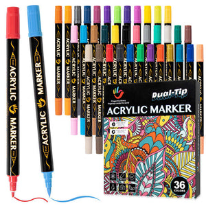 acrylic crayons 