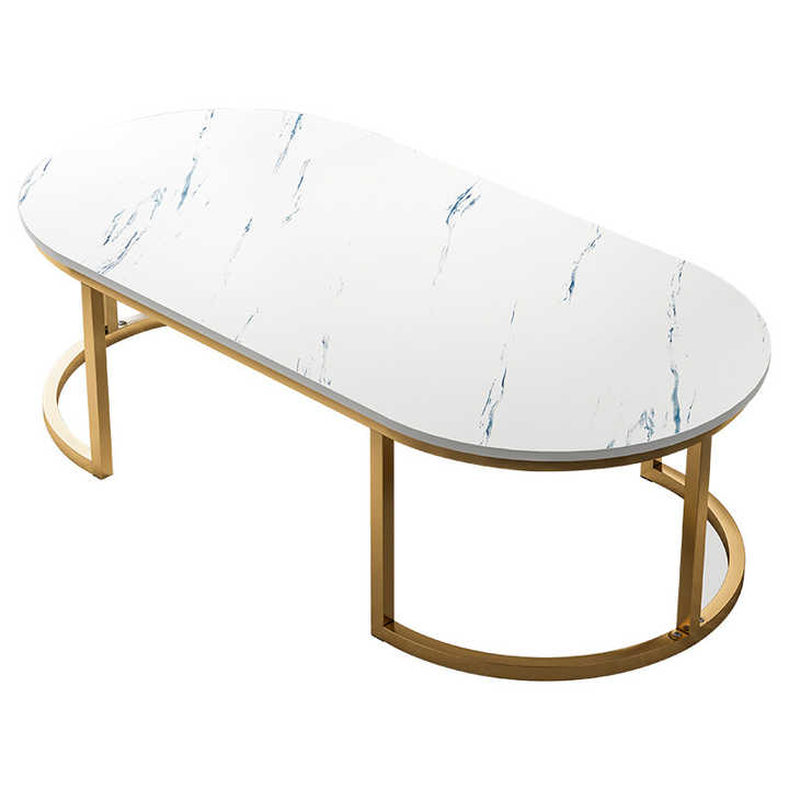 Coffee table living room furniture modern simple double layer economical tea table 