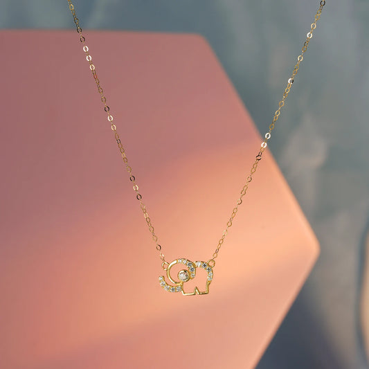 Children's accessories necklace and earrings for weddings and children's jewelry 