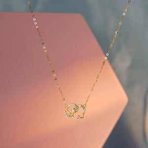 Children's accessories necklace and earrings for weddings and children's jewelry 