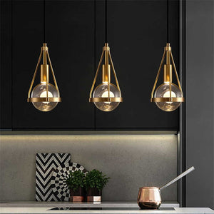 crystal pendant lights 