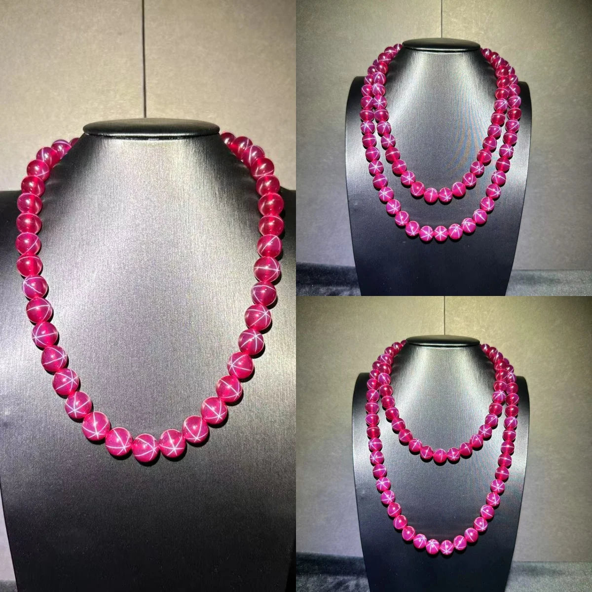 round bead necklace 