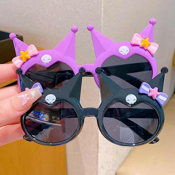 Cute Anime Design Kids Sunglasses for Girls 