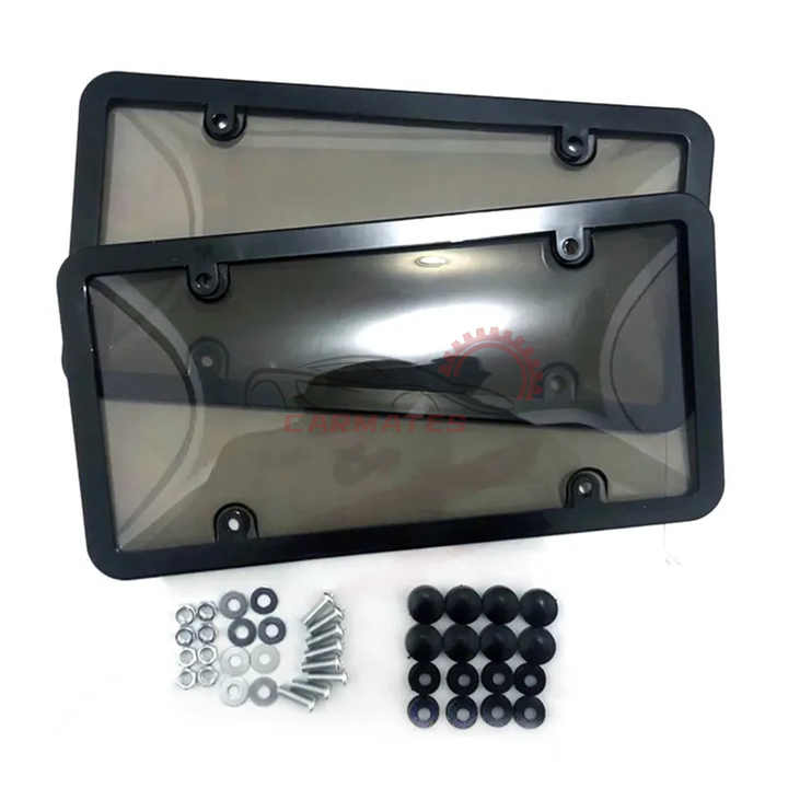 Universal Colored and Tan License Plate Holder with . 