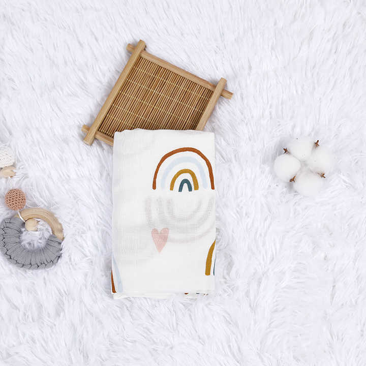 Tianyi Gots Organic Bamboo Cotton Newborn Baby Wrap 