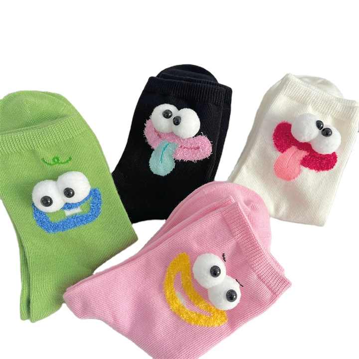 Women's Mid-tube Pile Socks 