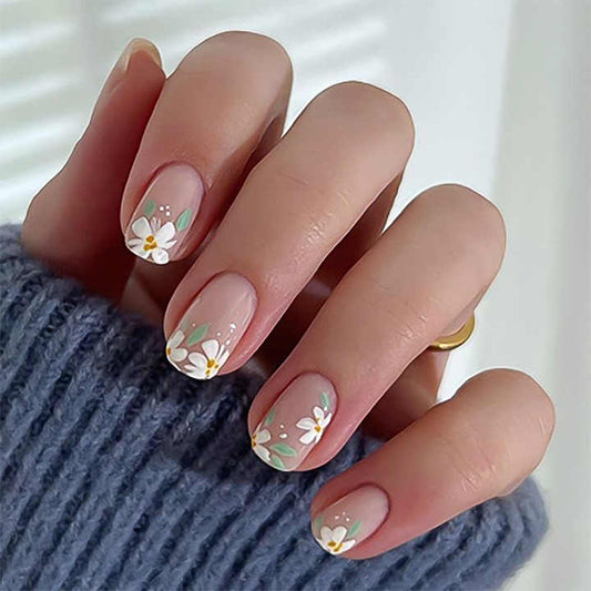 Short Square - For Flower Nails 