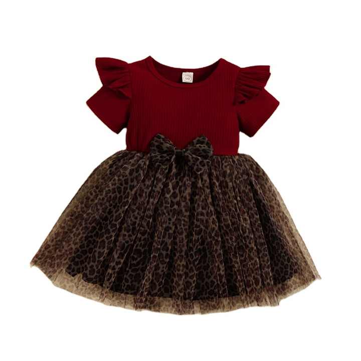 Elegant girls dress, children's summer clothes 