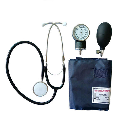 جهاز قياس ضغط الدم والفخذ والحنجرة اليدوي جهاز . Manual Blood Pressure Monitor for Femur and Throat