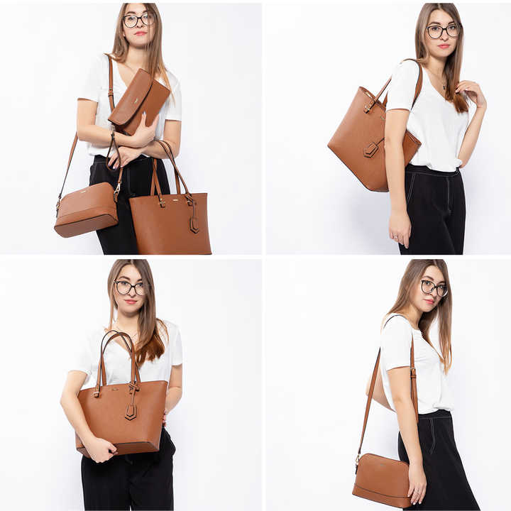 Luxury handbags and cute big wallet for women