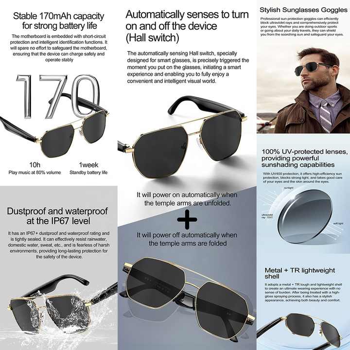 W100 smart glasses