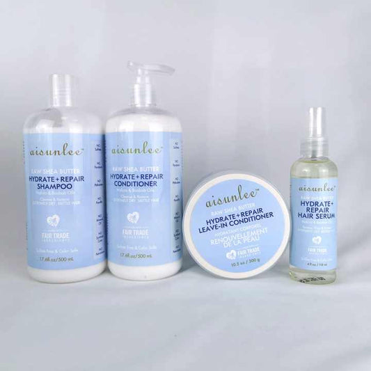 Private Label Hair and Scalp African Curly-Smoothing Shampoo and Conditioner 