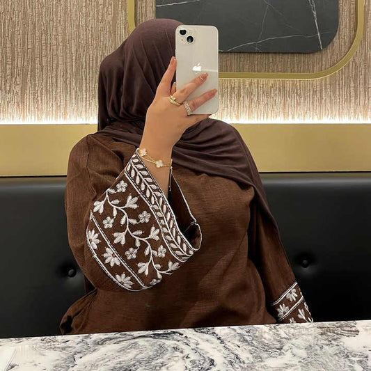 عبايه ملونه الطلعات و المناسبات