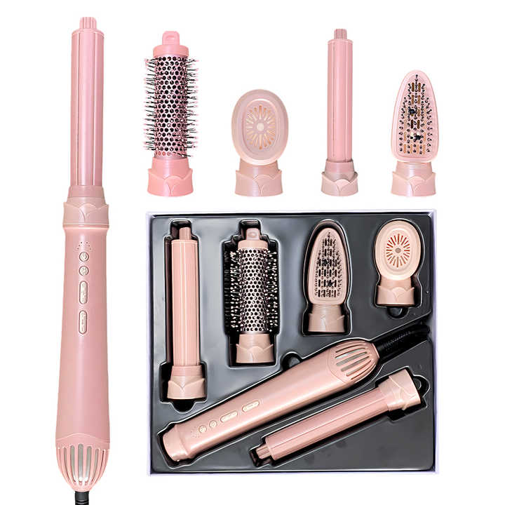 Professional 5-in-1 Dual Voltage Hair Dryer 