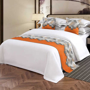 Luxury Cotton Queen King Size Bed Sheet Set and 